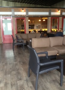 Lieb inside the Oregon Road tasting room