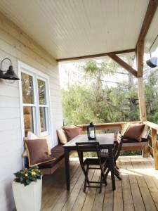 We could have had our tasting on this pretty porch.