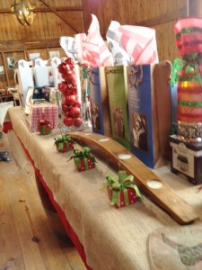 Some of the gift items.