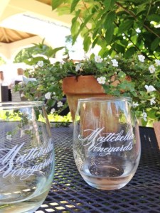 The rose and the chardonnay.