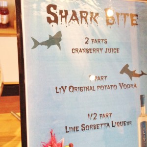 The recipe for one of their cocktails