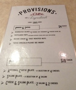 Some of the snack choices