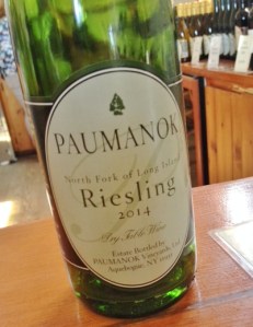 The riesling about which we disagreed.