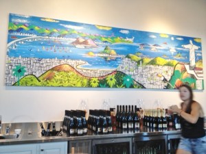 A view of the mural, plus a very active server