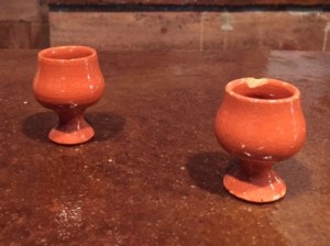 Tiny but pretty cups