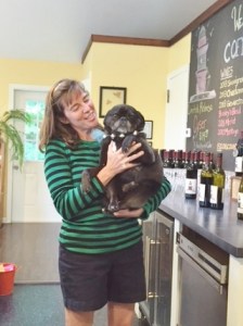 Laura consults with Beasley on his favorite blends.