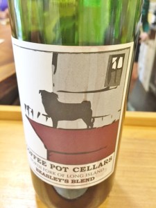 Beasley standing guard on the Coffee Pot lighthouse.