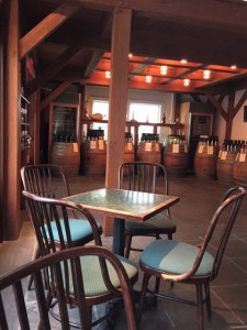 On this rainy Wednesday, we had the room mostly to ourselves.