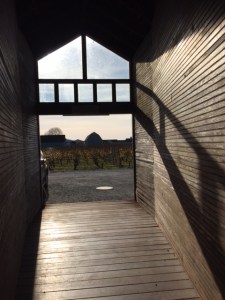 You can enter and exit the courtyard through this tunnel--or go around it!