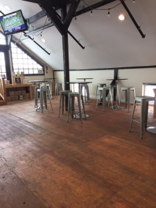 We had the room to ourselves.